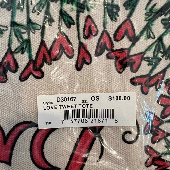 NWT Brighton Canvas Tote Bag - Picture 10 of 11